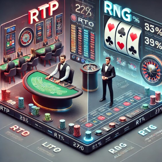 Perbandingan RTP Live Casino vs RNG Game