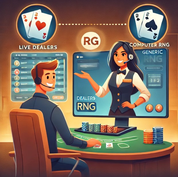 Kelebihan Live Dealer Dibanding Komputer